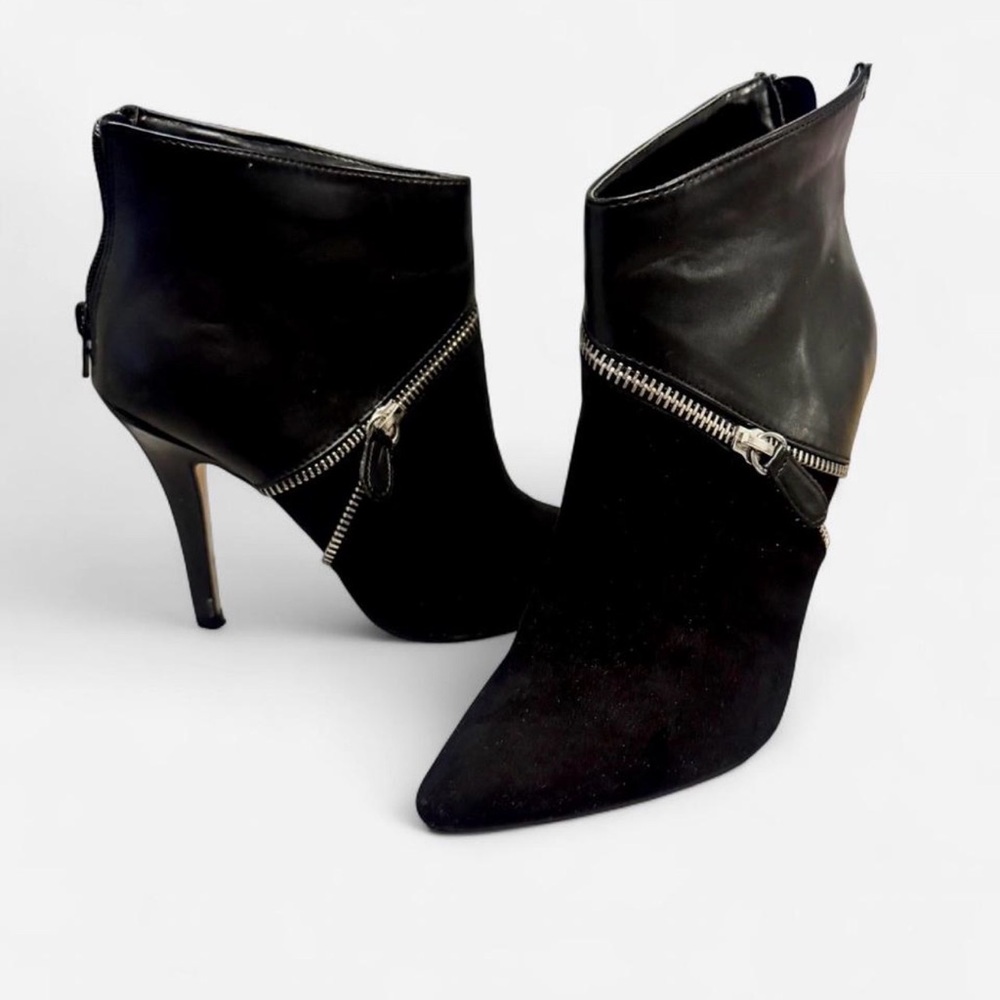 Rock & Republic Heeled Leather Ankle Boots